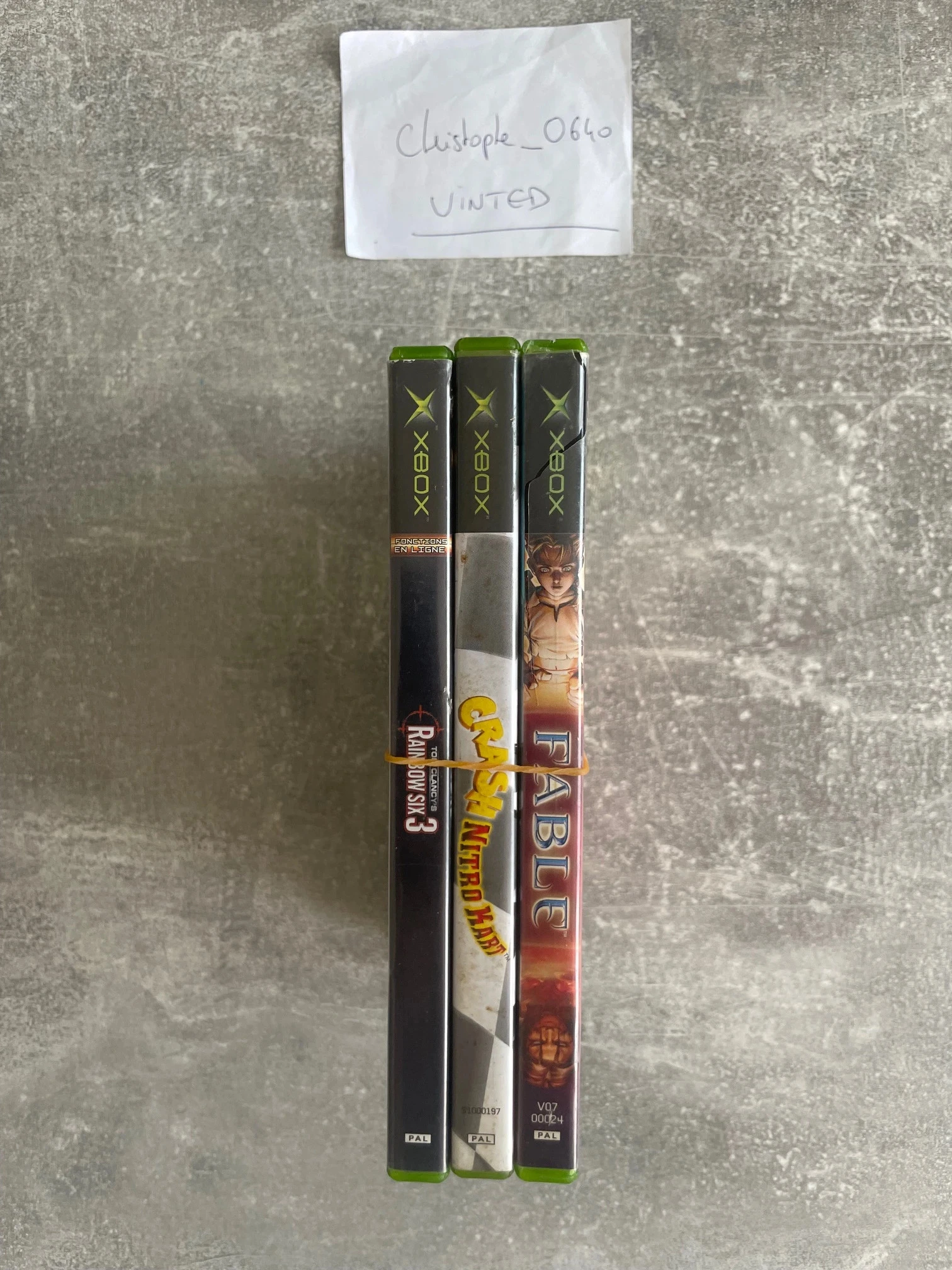 Lot de 3 jogos para Microsoft xbox / x-box 1ère génération en versão francesa. – photo 3